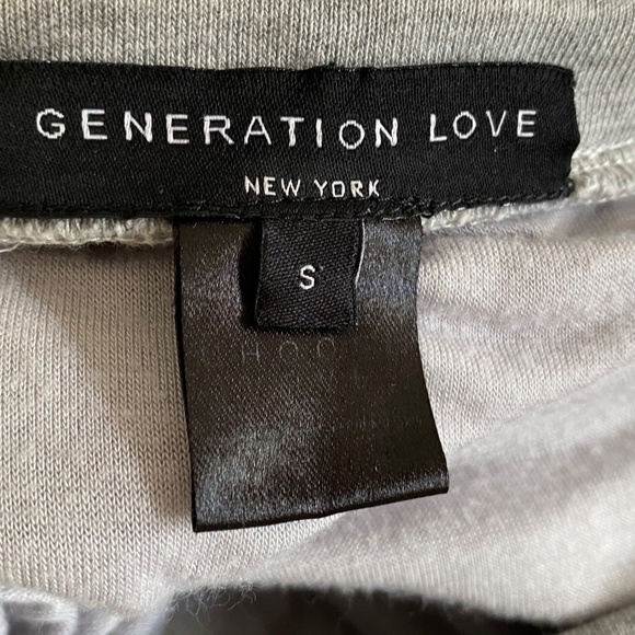 Generation Love Gray Ripped Chainmail Sweater S - Picture 5 of 5
